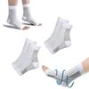 2 Pairs White Compression Socks for Nighttime, Orthopedic, Size 40–46 view 1
