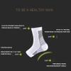 2 Pairs White Compression Socks for Nighttime, Orthopedic, Size 40–46 view 3