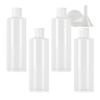 PQPAUTY 4-Pack 200 ml Transparent Plastic Lotion Bottles with Flip Caps view 1