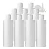 PQPAUTY 12-Pack 200 ml White Plastic Lotion Bottles with White Flip-Top Caps view 1