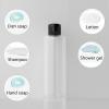 PQPAUTY 12-Pack 200 ml White Plastic Lotion Bottles with White Flip-Top Caps view 4
