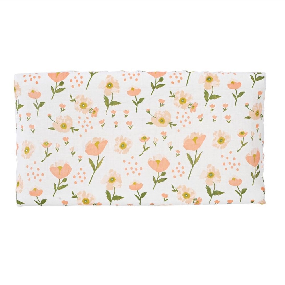 Cotton Yarn Changing Pad Cover, Soft and Breathable