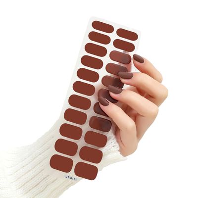 Daffezon Quinnas Gel Nail Stickers DIY Set for Home