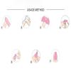 Daffezon Quinnas Gel Nail Stickers DIY Set for Home view 4