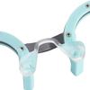Optical Trial Lens Frame, Adjustable PD 58–66 mm, Titanium Alloy Half-Rim view 2