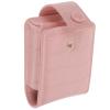 Pink PU Lipstick Case with Mirror, Small Cosmetic Bag view 3