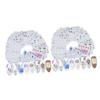 FOMIYES 80-Piece Water-Transfer Nail Art Sticker Set view 1