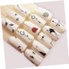 FOMIYES 80-Piece Water-Transfer Nail Art Sticker Set view 2