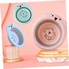 KOMBIUDA Foldable Baby Wash Basin with Cartoon Pattern, Plastic view 3