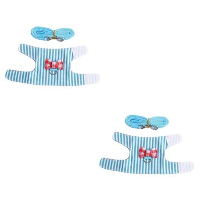 Kisangel 2-Piece Small Pet Harness and Leash Set
