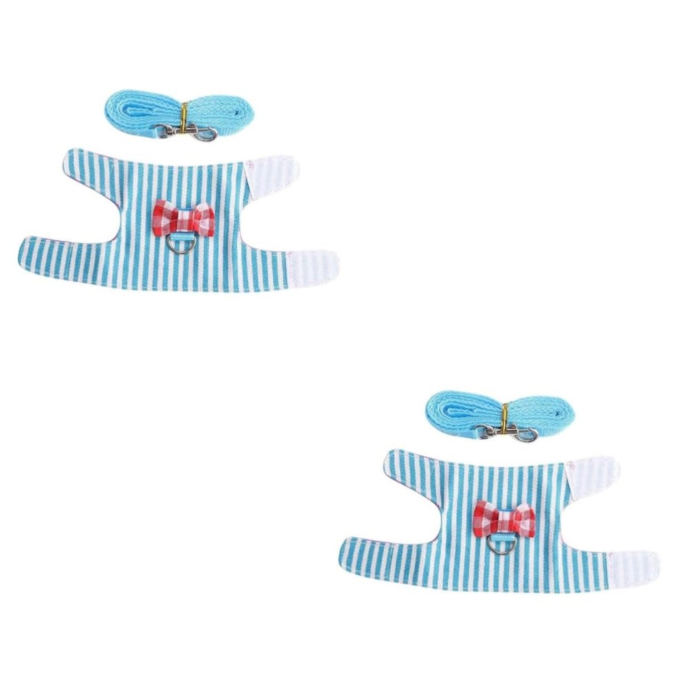 Kisangel 2-Piece Small Pet Harness and Leash Set