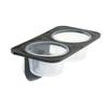 Suoumwa Reptile & Amphibian Gecko Suction Cup Feeding Bowl view 1