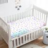 Odot Microfiber Fitted Sheet for Crib and Baby Bed, Polka Dots, Light Purple, 80 x 160 cm view 2