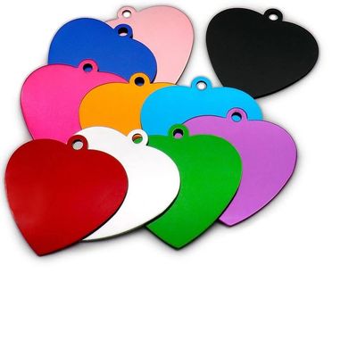 100 Aluminum Personalized Engraving Pet ID Tags