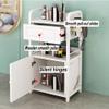 GRRICEPL Salon Trolley with Drawers, Gold-B view 3