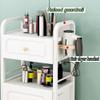 GRRICEPL Salon Trolley with Drawers, Gold-B view 4