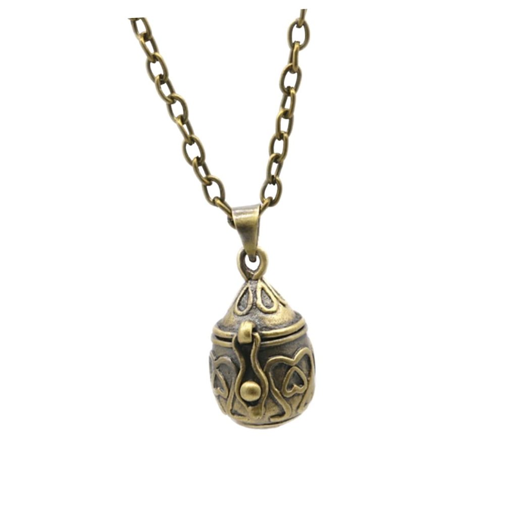 Sosoport Pineapple-Shaped Pet Ash Urn Necklace