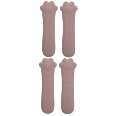 UPKOCH 4-Piece Antistatic Door Knob Covers, Child-Safe Door Handle Protection for Baby Rooms