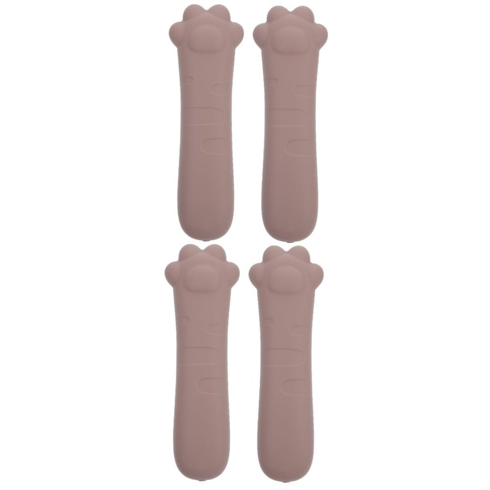 UPKOCH 4-Piece Antistatic Door Knob Covers, Child-Safe Door Handle Protection for Baby Rooms