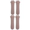 UPKOCH 4-Piece Antistatic Door Knob Covers, Child-Safe Door Handle Protection for Baby Rooms view 1