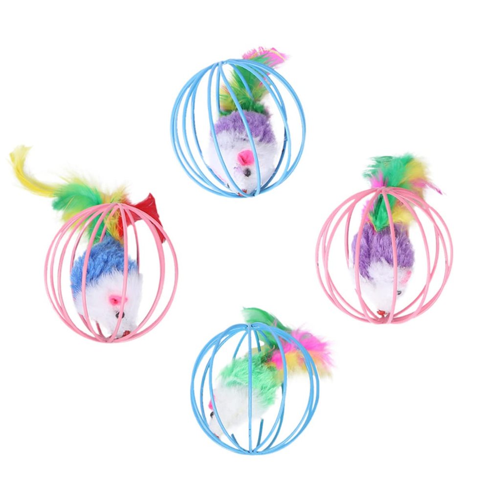 Sosoport 4-Piece Cat Toy Set