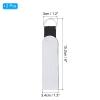 PATIKIL Floating Neoprene Keychains, 2 Pcs, White view 2