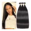 Straight Human Hair Bundles, Natural Black, 12A, 8–30 Inches (18-Inch Color) view 1