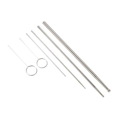 Happyyami 2-Piece Stainless Steel Snake Sexing Probes, Precise Sex Determination for Snakes and Reptiles, Durable and Reusable