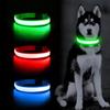 Rechargeable USB LED Dog Collar, Suitable for Indoor and Outdoor Use (Green, L) view 1