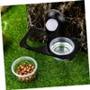 INOOMP 4-Piece Reptile Feeding Bowls with Suction Cups for Lizards and Geckos view 4
