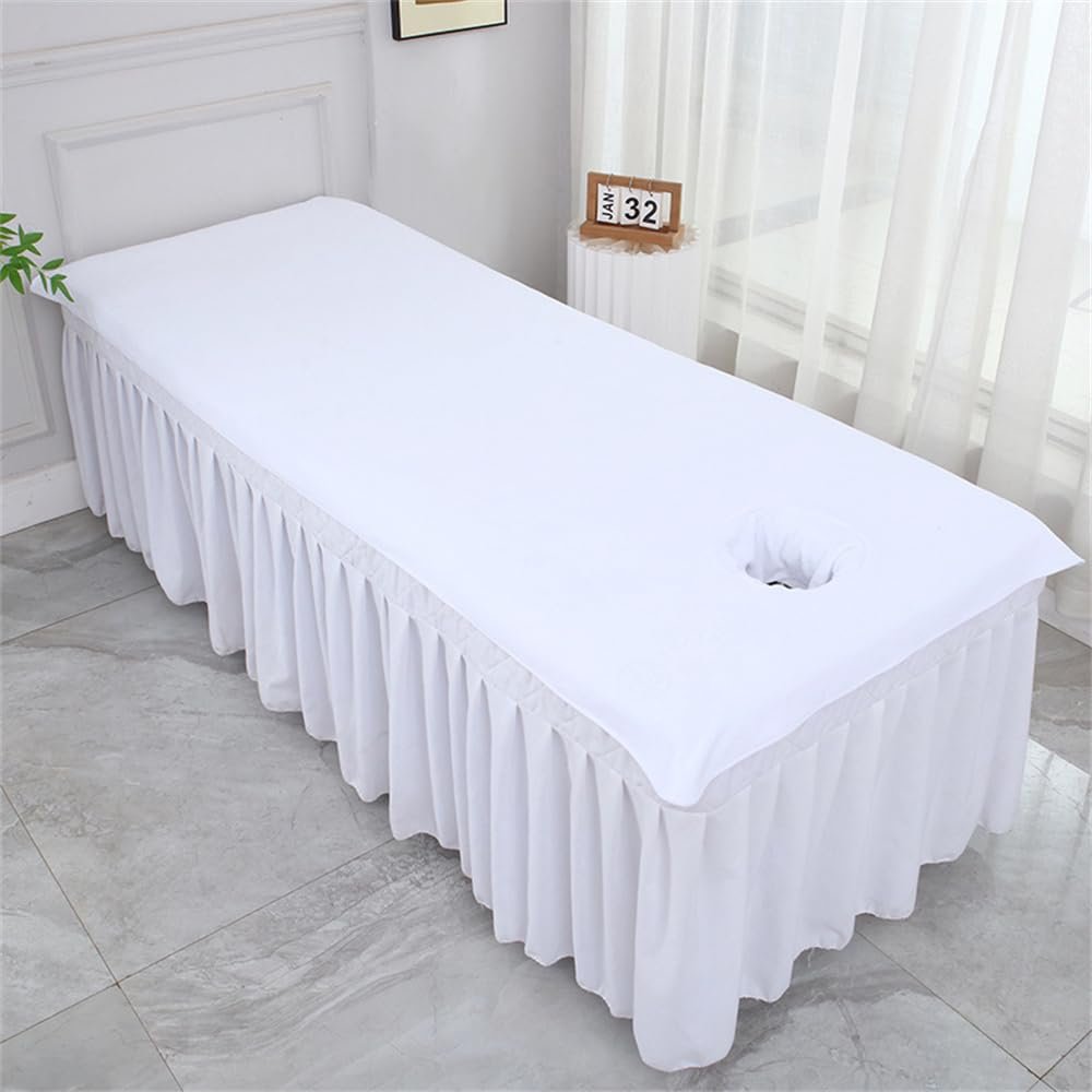 Morbuy Massage Table Sheet with Face Hole