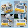 PETCUTE Foldable Pet Carrier with Removable Mat view 4