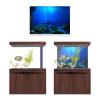 3D Effect Aquarium Background Poster view 4