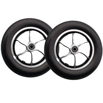 10-Inch Aluminum Alloy Wheelchair Wheels and Tires