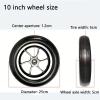 10-Inch Aluminum Alloy Wheelchair Wheels and Tires view 3