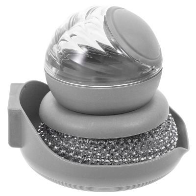 Alipis Kitchen Cleaning Brush with Soap Dispenser