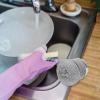 Alipis Kitchen Cleaning Brush with Soap Dispenser view 3
