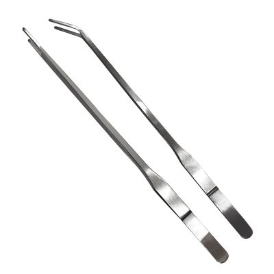2 x Reptile Feeding Tongs, Long Aquarium Tweezers