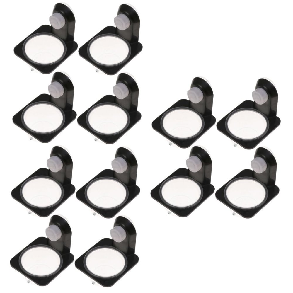 Supvox 12-Piece Reptile Food and Water Bowls with Suction Cups for Lizards and Geckos