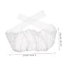FOYTOKI Disposable Nonwoven Spa Bra, White, Portable view 2