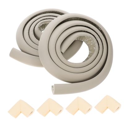 L-Shaped Edge Protector Strip, 1 Set, NBR, Furniture