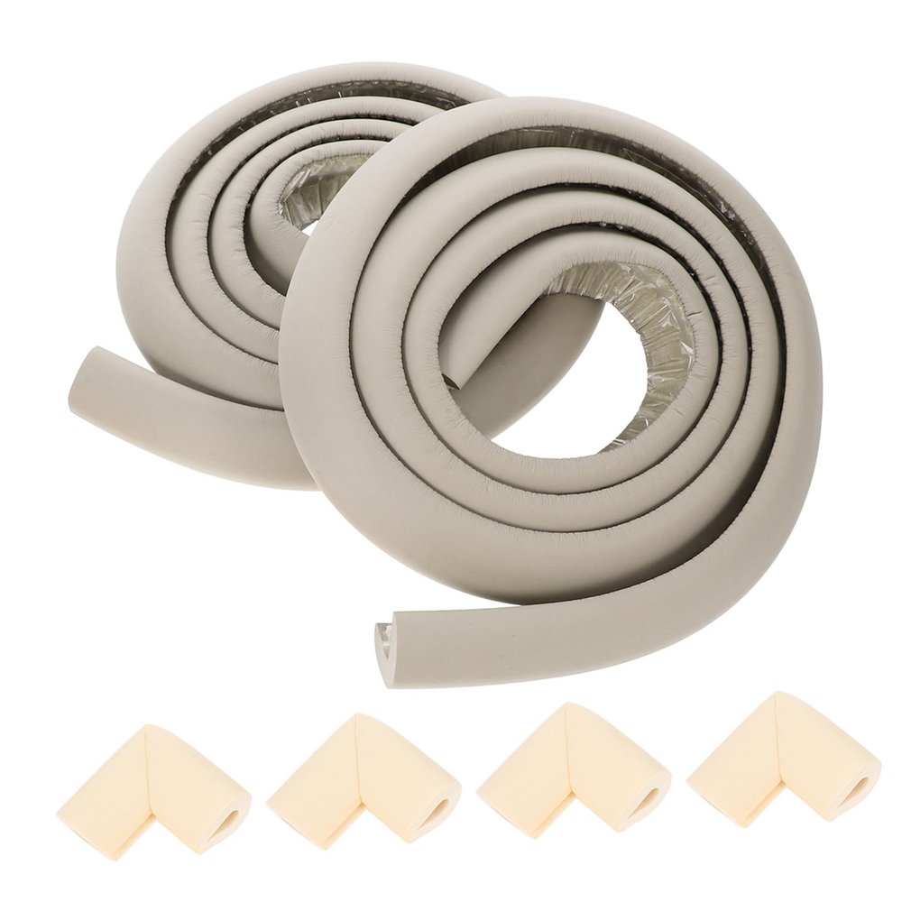 L-Shaped Edge Protector Strip, 1 Set, NBR, Furniture