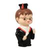 TOPBATHY Resin Graduation Cake Topper, Mini Graduate Figurine view 1