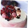 TOPBATHY Resin Graduation Cake Topper, Mini Graduate Figurine view 3