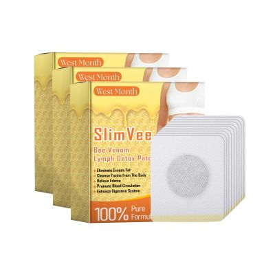 Bee Venom Slimming Patches for Lymphatic Drainage and Body Contouring