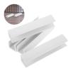CIYODO 4-Piece U-Shaped Plastic Reinforcement Grooves for Dog and Stair Gates, Reusable, Easy Installation, White view 4