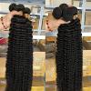 Deep Wave Human Hair Bundles, 100% Brazilian Remy Hair Extensions view 2
