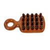 FRCOLOR 4-Piece Gold Sandalwood Wide-Tooth Hair Comb Set view 3