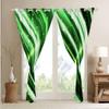 Homemissing Geometric Abstract Ombre Green Neon Striped Curtains, 260 x 140 cm view 4