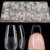 XIAOHEBAN 600-Piece Ballerina Medium Press-On Nail Tips, 10 Sizes view 1
